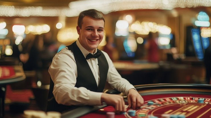 Platform merpati178 yang menampilkan berbagai kategori permainan: slot, dealer langsung, dan pasar olahraga
